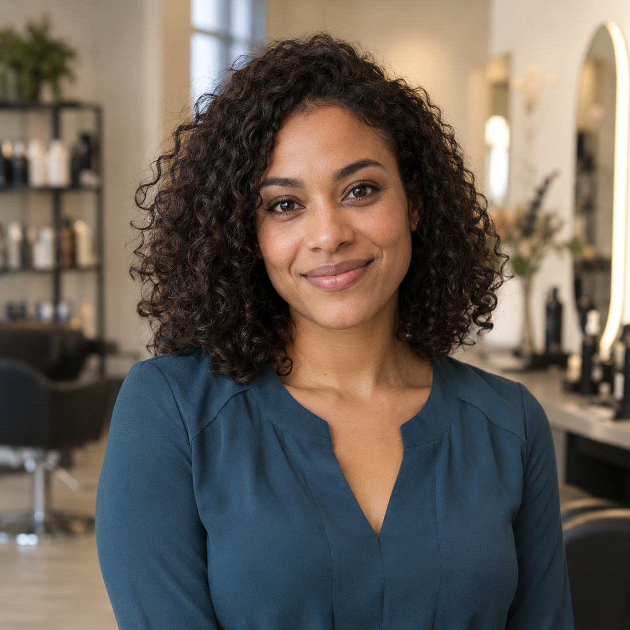 Portrait von Emma – Assistenz & Empfang · Friseursalons