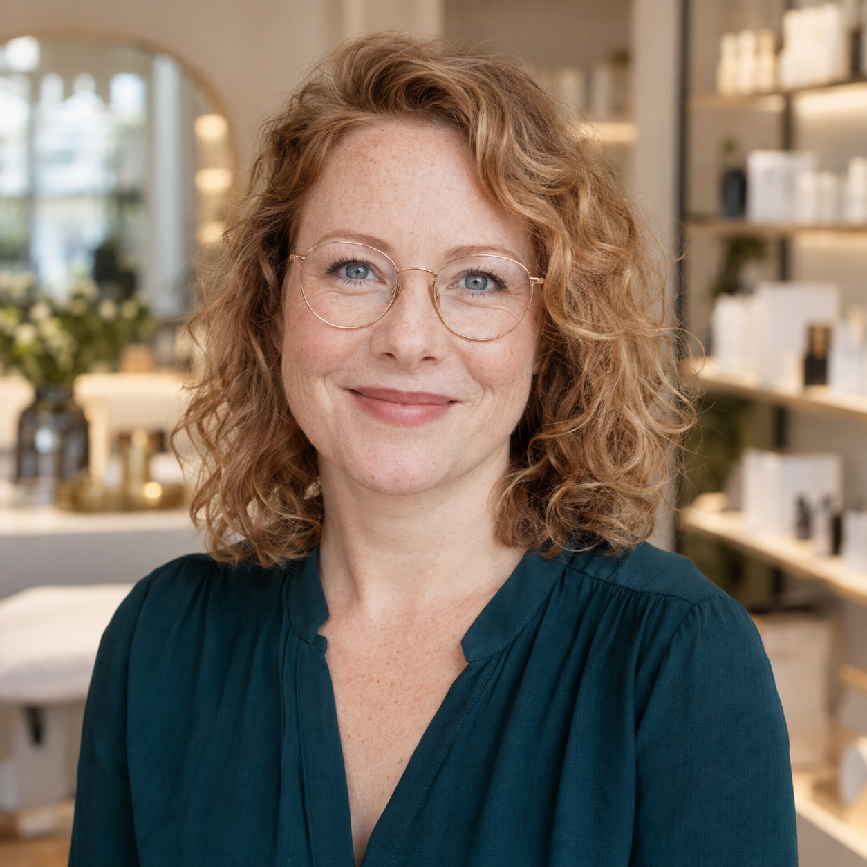 Portrait von Clara – Marketing · Kosmetikstudios