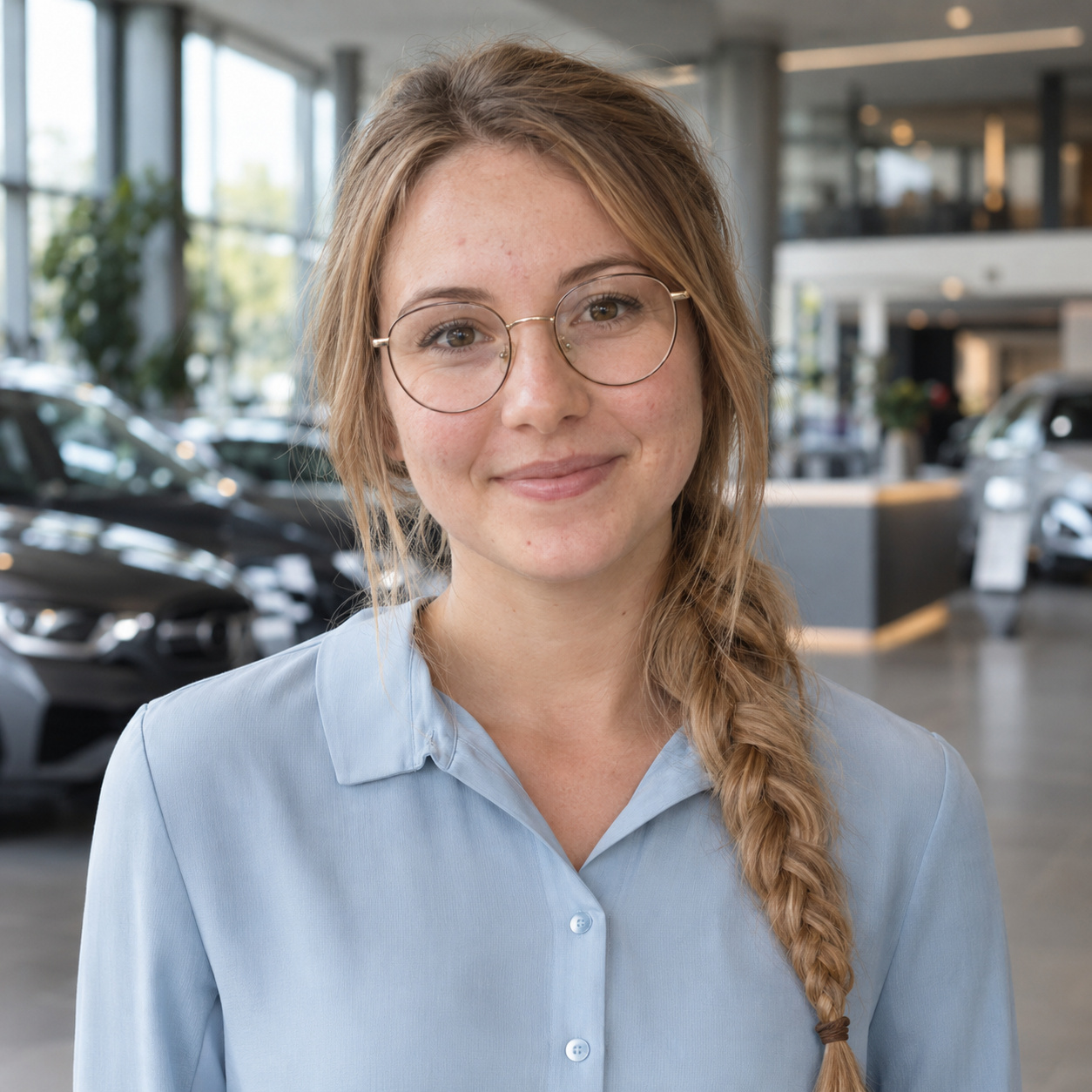 Portrait von Laura – Marketing für Autohäuser